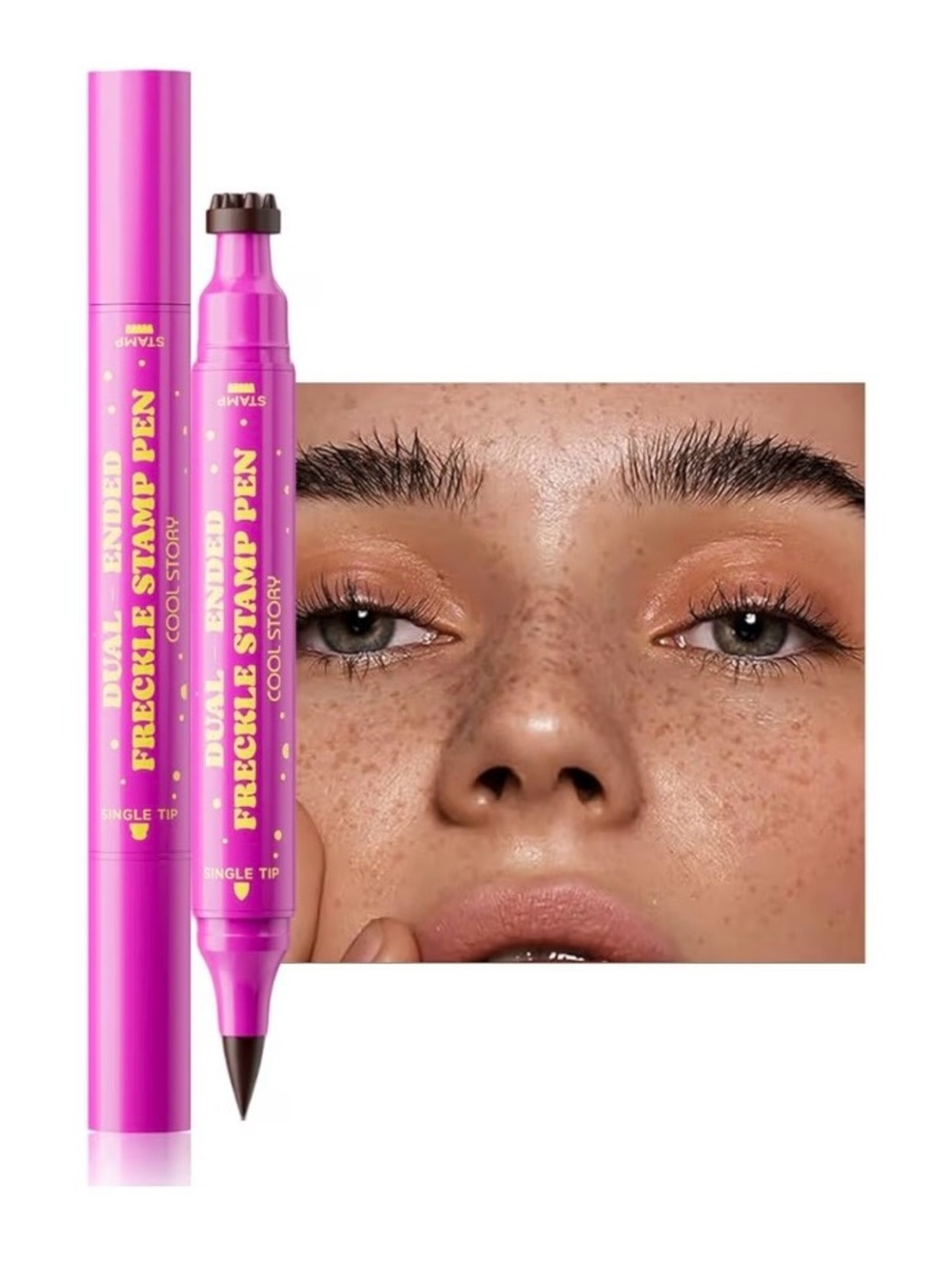 Beauty Glazed Dual-Ended Freckle Stamp Pen
